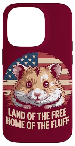 Amerikanischer Hamster USA Hamster Hülle für iPhone 14 Pro von Hamster Lover Gifts & Tees