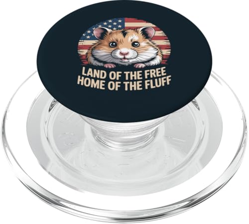 Amerikanischer Hamster USA Hamster PopSockets PopGrip für MagSafe Amerikanischer Hamster USA Hamster PopSockets PopGrip für MagSafe von Hamster Lover Gifts & Tees