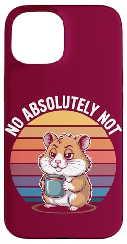 Büro Hamster Kaffee Hamster Hülle für iPhone 15 von Hamster Lover Gifts & Tees