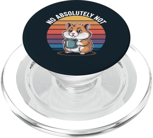 Büro Hamster Kaffee Hamster PopSockets PopGrip für MagSafe Büro Hamster Kaffee Hamster PopSockets PopGrip für MagSafe von Hamster Lover Gifts & Tees