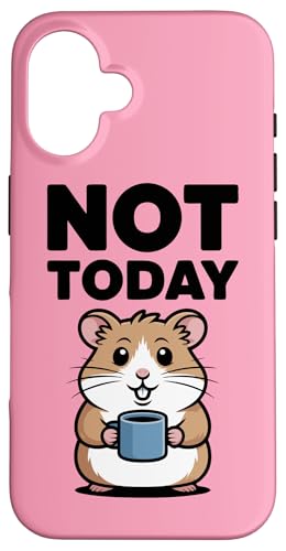 Büro Hamster Kollege Kaffee Hamster Hülle für iPhone 16 von Hamster Lover Gifts & Tees