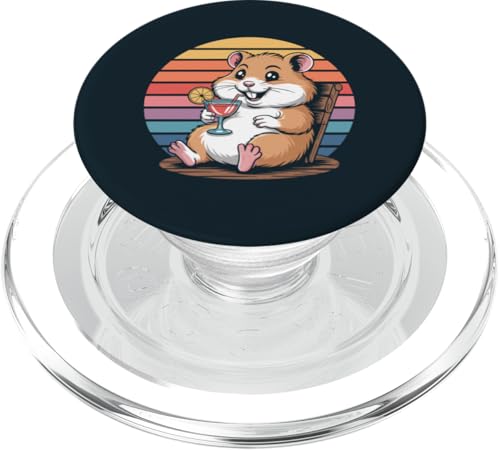 Cocktail Hamster Trinkhamster PopSockets PopGrip für MagSafe Cocktail Hamster Trinkhamster PopSockets PopGrip für MagSafe von Hamster Lover Gifts & Tees