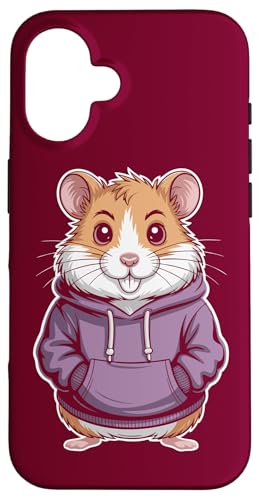 Cooler Hamster Hülle für iPhone 16 von Hamster Lover Gifts & Tees