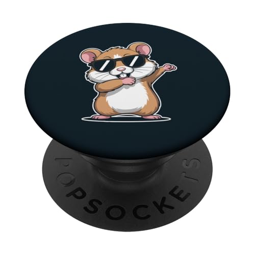 Dabbing Hamster Sonnenbrille Hamster PopSockets Klebender PopGrip Dabbing Hamster Sonnenbrille Hamster PopSockets Klebender PopGrip von Hamster Lover Gifts & Tees