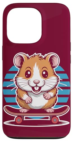 Eislaufender Hamster Skateboard Hamster Hülle für iPhone 13 Pro Eislaufender Hamster Skateboard Hamster Hülle für iPhone 13 Pro von Hamster Lover Gifts & Tees