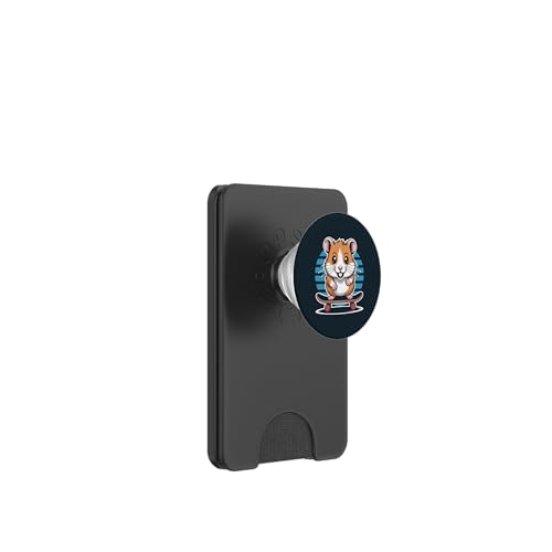Eislaufender Hamster Skateboard Hamster PopSockets PopWallet für MagSafe Eislaufender Hamster Skateboard Hamster PopSockets PopWallet für MagSafe von Hamster Lover Gifts & Tees