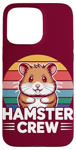 Hamster-Crew im Vintage-Stil Hülle für iPhone 15 Pro Max Hamster-Crew im Vintage-Stil Hülle für iPhone 15 Pro Max von Hamster Lover Gifts & Tees