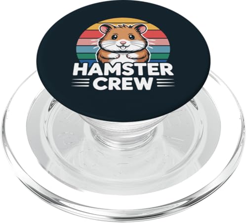 Hamster-Crew im Vintage-Stil PopSockets PopGrip für MagSafe Hamster-Crew im Vintage-Stil PopSockets PopGrip für MagSafe von Hamster Lover Gifts & Tees