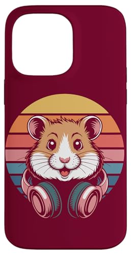 Hamster Kopfhörer DJ Hamster Hülle für iPhone 14 Pro Max Hamster Kopfhörer DJ Hamster Hülle für iPhone 14 Pro Max von Hamster Lover Gifts & Tees
