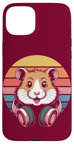 Hamster Kopfhörer DJ Hamster Hülle für iPhone 15 Plus Hamster Kopfhörer DJ Hamster Hülle für iPhone 15 Plus von Hamster Lover Gifts & Tees