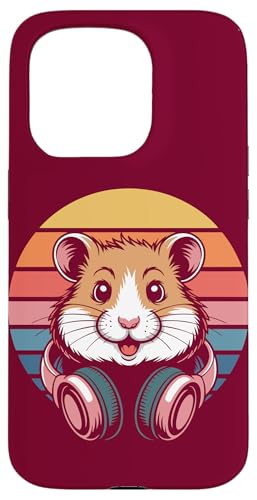 Hamster Kopfhörer DJ Hamster Hülle für iPhone 15 Pro Hamster Kopfhörer DJ Hamster Hülle für iPhone 15 Pro von Hamster Lover Gifts & Tees