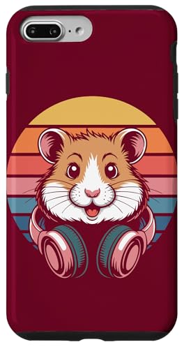 Hamster Kopfhörer DJ Hamster Hülle für iPhone 7 Plus/8 Plus Hamster Kopfhörer DJ Hamster Hülle für iPhone 7 Plus/8 Plus von Hamster Lover Gifts & Tees