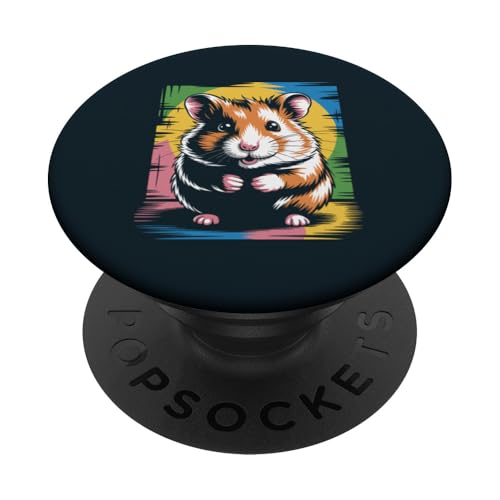 Hamster Kunstwerk Hamster PopSockets Klebender PopGrip Hamster Kunstwerk Hamster PopSockets Klebender PopGrip von Hamster Lover Gifts & Tees