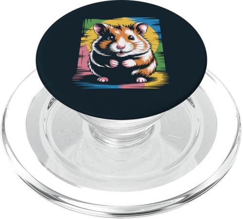 Hamster Kunstwerk Hamster PopSockets PopGrip für MagSafe Hamster Kunstwerk Hamster PopSockets PopGrip für MagSafe von Hamster Lover Gifts & Tees