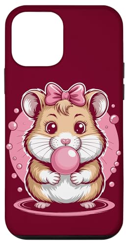 Hamster Pink Bubblegum Mädchenhamster Hülle für iPhone 12 mini von Hamster Lover Gifts & Tees