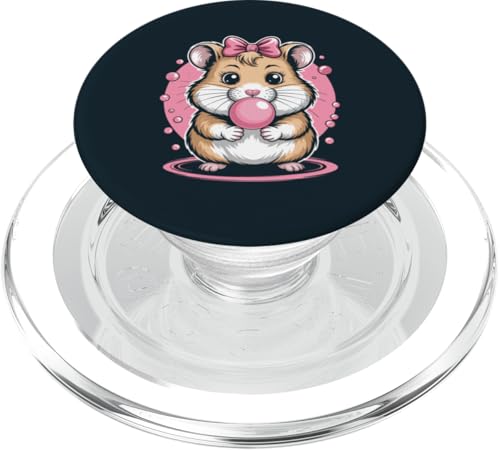 Hamster Pink Bubblegum Mädchenhamster PopSockets PopGrip für MagSafe Hamster Pink Bubblegum Mädchenhamster PopSockets PopGrip für MagSafe von Hamster Lover Gifts & Tees