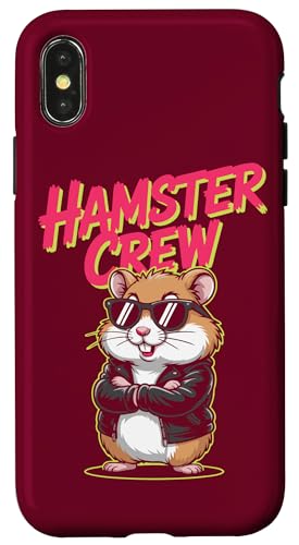 Hamster Sonnenbrille Hamster Crew Hülle für iPhone X/XS von Hamster Lover Gifts & Tees