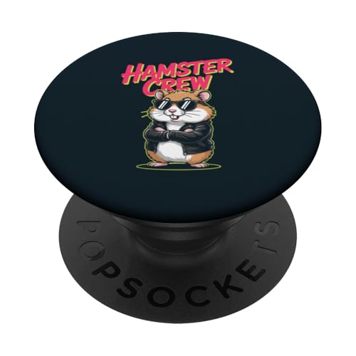 Hamster Sonnenbrille Hamster Crew PopSockets Klebender PopGrip Hamster Sonnenbrille Hamster Crew PopSockets Klebender PopGrip von Hamster Lover Gifts & Tees