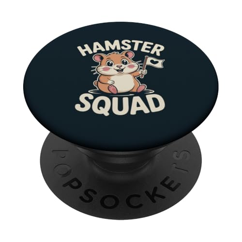 Hamster Squad Hamsterbesitzer PopSockets Klebender PopGrip Hamster Squad Hamsterbesitzer PopSockets Klebender PopGrip von Hamster Lover Gifts & Tees