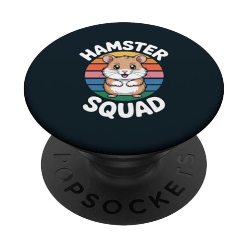 Hamster Squad Süßer Hamster PopSockets Klebender PopGrip Hamster Squad Süßer Hamster PopSockets Klebender PopGrip von Hamster Lover Gifts & Tees