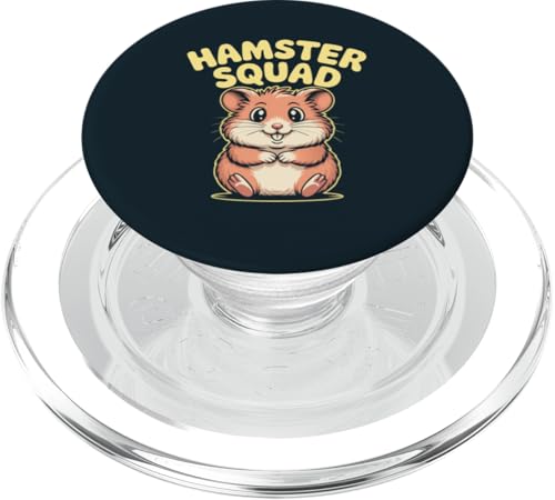 Hamsterbesitzer Hamster Squad PopSockets PopGrip für MagSafe Hamsterbesitzer Hamster Squad PopSockets PopGrip für MagSafe von Hamster Lover Gifts & Tees