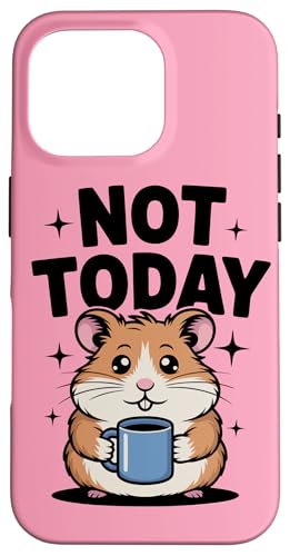 Hamsterkaffee Nicht heute Hamster Hülle für iPhone 16 Pro Hamsterkaffee Nicht heute Hamster Hülle für iPhone 16 Pro von Hamster Lover Gifts & Tees