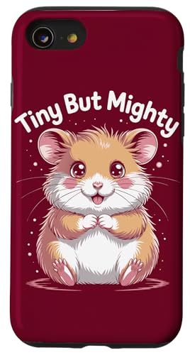 Kinder Hamster Tiny But Mighty Hamster Hülle für iPhone SE (2020) / 7 / 8 von Hamster Lover Gifts & Tees