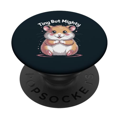 Kinder Hamster Tiny But Mighty Hamster PopSockets Klebender PopGrip Kinder Hamster Tiny But Mighty Hamster PopSockets Klebender PopGrip von Hamster Lover Gifts & Tees