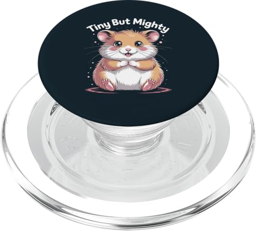 Kinder Hamster Tiny But Mighty Hamster PopSockets PopGrip für MagSafe Kinder Hamster Tiny But Mighty Hamster PopSockets PopGrip für MagSafe von Hamster Lover Gifts & Tees