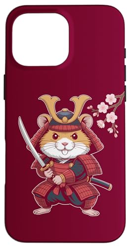 Lustiger Hamster Samurai-Hamster Hülle für iPhone 16 Pro Max Lustiger Hamster Samurai-Hamster Hülle für iPhone 16 Pro Max von Hamster Lover Gifts & Tees
