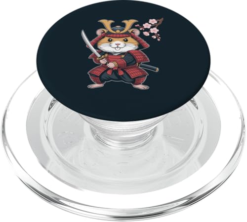 Lustiger Hamster Samurai-Hamster PopSockets PopGrip für MagSafe Lustiger Hamster Samurai-Hamster PopSockets PopGrip für MagSafe von Hamster Lover Gifts & Tees