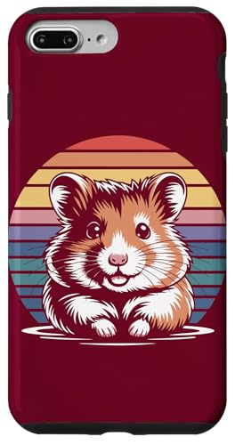 Retro-Hamster Hülle für iPhone 7 Plus/8 Plus Retro-Hamster Hülle für iPhone 7 Plus/8 Plus von Hamster Lover Gifts & Tees