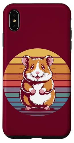 Retro-Hamster Hülle für iPhone XS Max von Hamster Lover Gifts & Tees