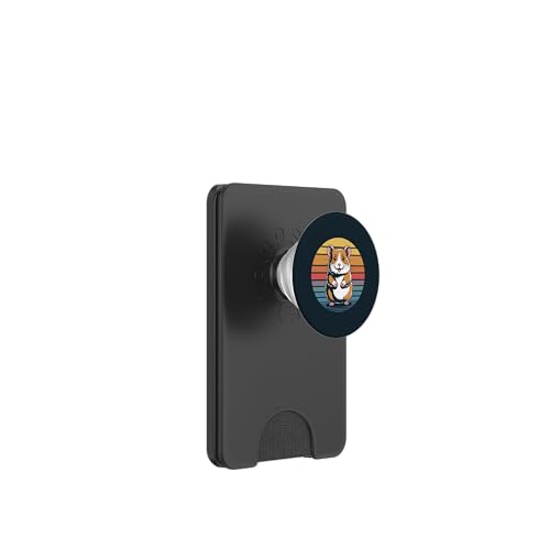 Retro-Hamster PopSockets PopWallet für MagSafe Retro-Hamster PopSockets PopWallet für MagSafe von Hamster Lover Gifts & Tees