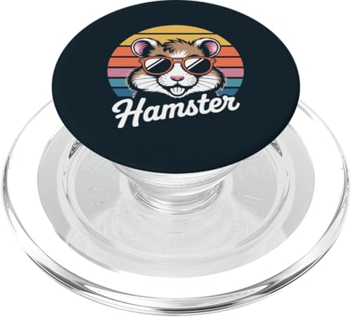 Retro Hamster Sonnenbrille Hamster PopSockets PopGrip für MagSafe Retro Hamster Sonnenbrille Hamster PopSockets PopGrip für MagSafe von Hamster Lover Gifts & Tees