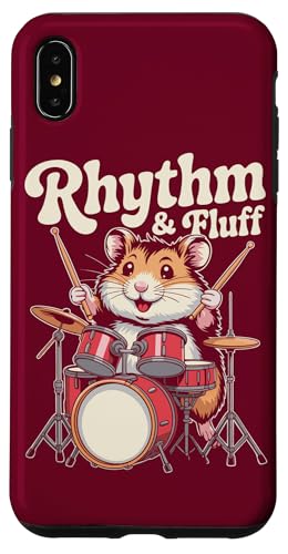 Schlagzeuger Hamster Schlagzeug Schlagzeug Hamster Hülle für iPhone XS Max von Hamster Lover Gifts & Tees