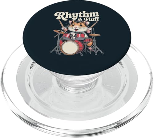 Schlagzeuger Hamster Schlagzeug Schlagzeug Hamster PopSockets PopGrip für MagSafe Schlagzeuger Hamster Schlagzeug Schlagzeug Hamster PopSockets PopGrip für MagSafe von Hamster Lover Gifts & Tees