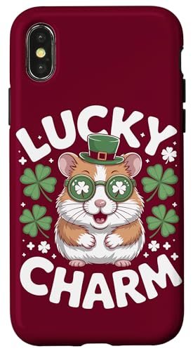 St. Patrick Hamster Hülle für iPhone X/XS von Hamster Lover Gifts & Tees