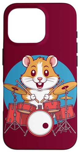 Trommelhamster Schlagzeuger Hamster Hülle für iPhone 16 Pro Trommelhamster Schlagzeuger Hamster Hülle für iPhone 16 Pro von Hamster Lover Gifts & Tees