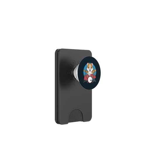 Trommelhamster Schlagzeuger Hamster PopSockets PopWallet für MagSafe Trommelhamster Schlagzeuger Hamster PopSockets PopWallet für MagSafe von Hamster Lover Gifts & Tees