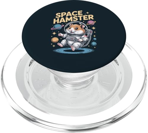 Weltraumhamster Astronaut Hamster PopSockets PopGrip für MagSafe Weltraumhamster Astronaut Hamster PopSockets PopGrip für MagSafe von Hamster Lover Gifts & Tees