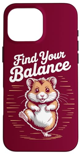 Yogahamster Yogi Hamster Hülle für iPhone 16 Pro Max Yogahamster Yogi Hamster Hülle für iPhone 16 Pro Max von Hamster Lover Gifts & Tees