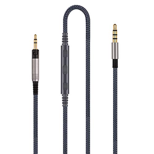 Audiokabel-Ersatz – kompatibel mit Sennheiser HD6 Mix, HD 7 DJ, HD 8 DJ-Kopfhörer und kompatibel mit iPhone mit integriertem Mikrofon und Lautstärkeregler Audiokabel-Ersatz – kompatibel mit Sennheiser HD6 Mix, HD 7 DJ, HD 8 DJ-Kopfhörer und kompatibel mit iPhone mit integriertem Mikrofon und Lautstärkeregler von HanSnby