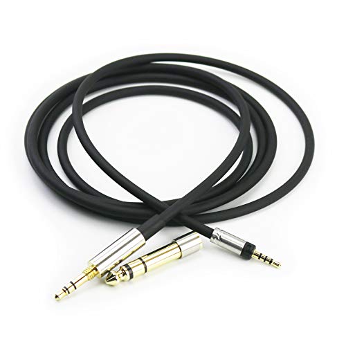 Audiokabel für Kopfhörer mit Verriegelungsanschluss, kompatibel mit Sennheiser Momentum, Momentum 2.0, Momentum 3 Wireless, HD1 Kopfhörer, 3 m. Audiokabel für Kopfhörer mit Verriegelungsanschluss, kompatibel mit Sennheiser Momentum, Momentum 2.0, Momentum 3 Wireless, HD1 Kopfhörer, 3 m. von HanSnby