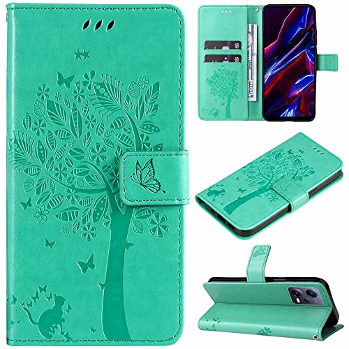 Hancda Hülle für Xiaomi Redmi Note 12 5G / Xiaomi Poco X5 5G Schutzhülle Handyhülle Leder Hülle Klappbar Flip Case Klapphülle Dünn Silikon Cover mit Motiv Kartenfach Magnet Etui Handytasche,Grün Hancda Hülle für Xiaomi Redmi Note 12 5G / Xiaomi Poco X5 5G Schutzhülle Handyhülle Leder Hülle Klappbar Flip Case Klapphülle Dünn Silikon Cover mit Motiv Kartenfach Magnet Etui Handytasche,Grün von Hancda