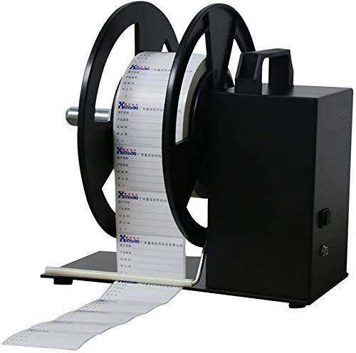 Hanchen Etikettenaufwickler eintellbare Rückspulmaschine 120mm/ 4,7 Zoll automatisch Aufkleber Label rewinder 220V von Hanchen