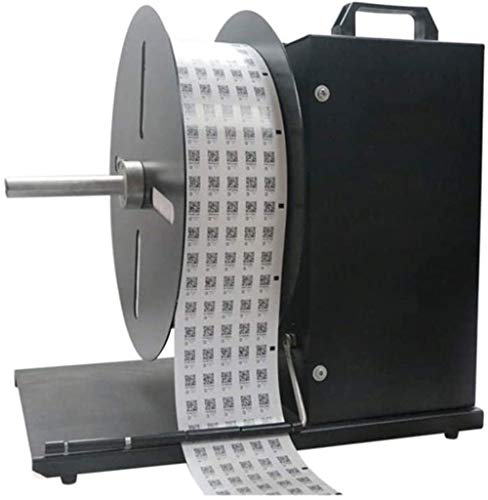 Hanchen Etikettenaufwickler eintellbare Rückspulmaschine 210mm/ 8,3 Zoll automatisch Aufkleber Label rewinder 220V von Hanchen