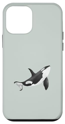 Hülle für iPhone 12 mini Orcas Rescue Orca Meerestier Wal Ozean von Hand Drawn Digital Art