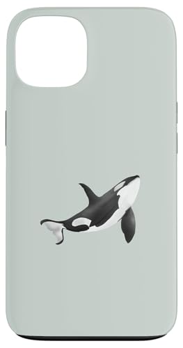 Hülle für iPhone 13 Orcas Rescue Orca Meerestier Wal Ozean von Hand Drawn Digital Art