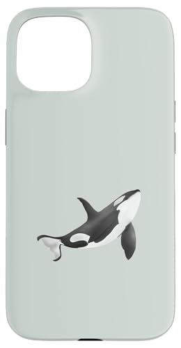 Hülle für iPhone 15 Orcas Rescue Orca Meerestier Wal Ozean von Hand Drawn Digital Art